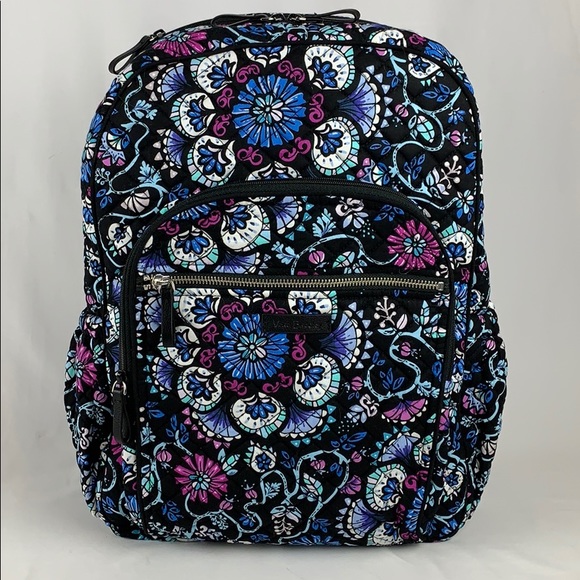 Vera Bradley Handbags - Vera Bradley Iconic Campus Backpack - Bramble